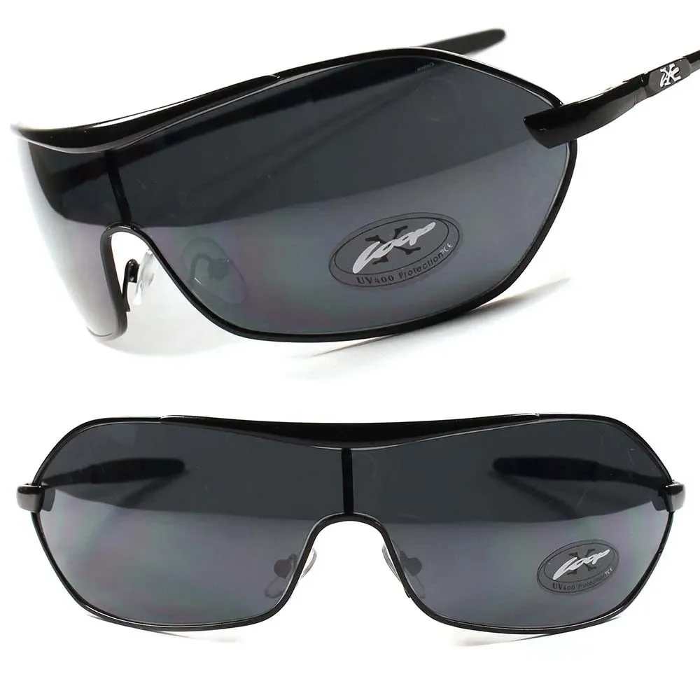 Hot X-Loop Black Designer Celebrity Men’s Sporty GOLF Sunglasses A62B